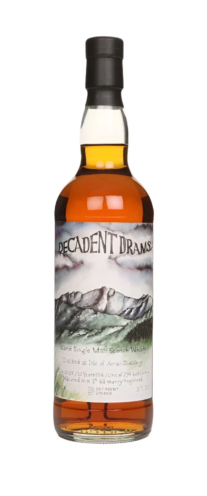 Arran 10 Year Old 2014 - Decadent Drams (Decadent Drinks) Single Malt Scotch Whisky | 700ML