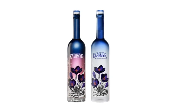 The Spirit of Kashmyr Indian Natural & Indian Saffron Vodka | (2)*750ML