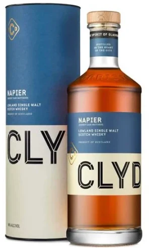 Clydeside Napier Lowland Single Malt Scotch Whisky | 700ML - Whiskey