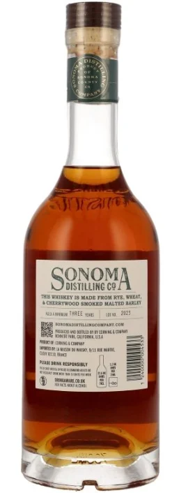 Sonoma California Smoked Rye Whiskey | 700ML