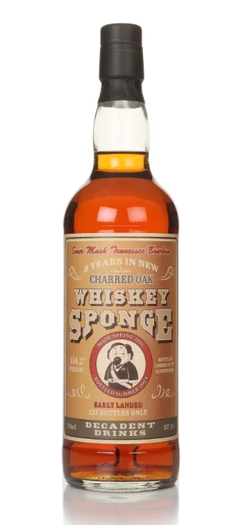 Tennessee 8 Year Old 2016 Whisky Sponge Special Edition Decadent Drinks Bourbon Whiskey | 700ML