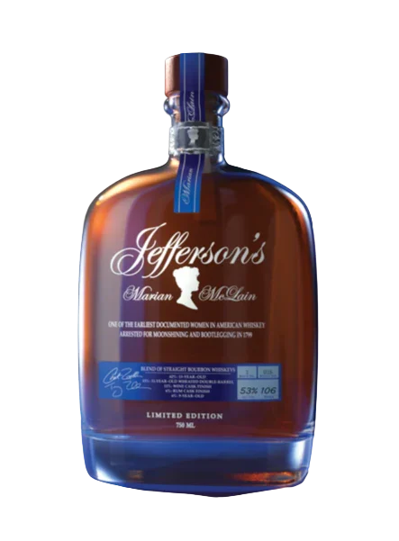 Jeffersons Marian Mclain Batch #1 2nd Edition Limited Edition Kentucky Bourbon Whiskey
