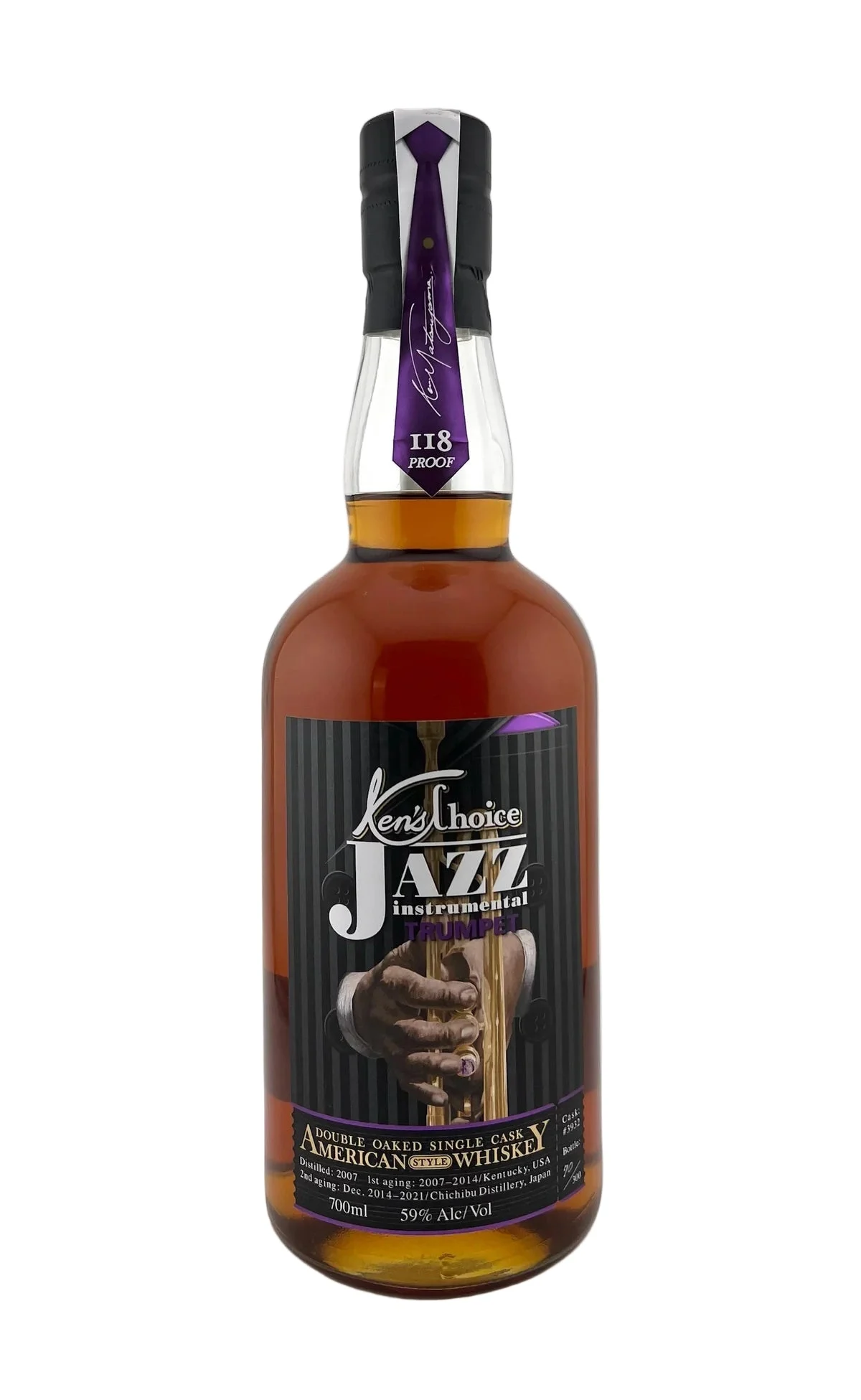 Ichiro's Malt Chichibu Jazz Instrumental Trumpet 2007 Whisky | 700ML - Whiskey