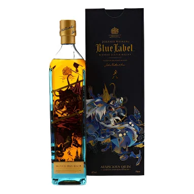 Johnnie Walker Blue Label 2019 Auspicious Qilin Blended Scotch Whisky - Whiskey
