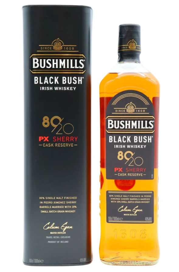Bushmills Black Bush 80/20 PX Sherry Cask Reserve Irish Whiskey | 1L