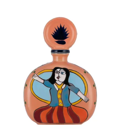 Azulejos Masterpiece Anejo Bottle Orange - Tequila