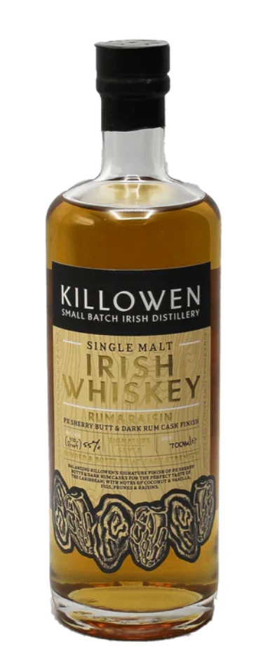 Killowen Rum & Raisin Single Malt Irish Whiskey | 700ML
