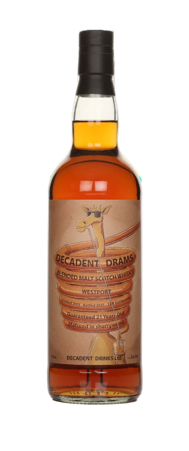 Westport 21 Year Old 2003 - Decadent Drams (Decadent Drinks) Blended Malt Scotch Whisky | 700ML