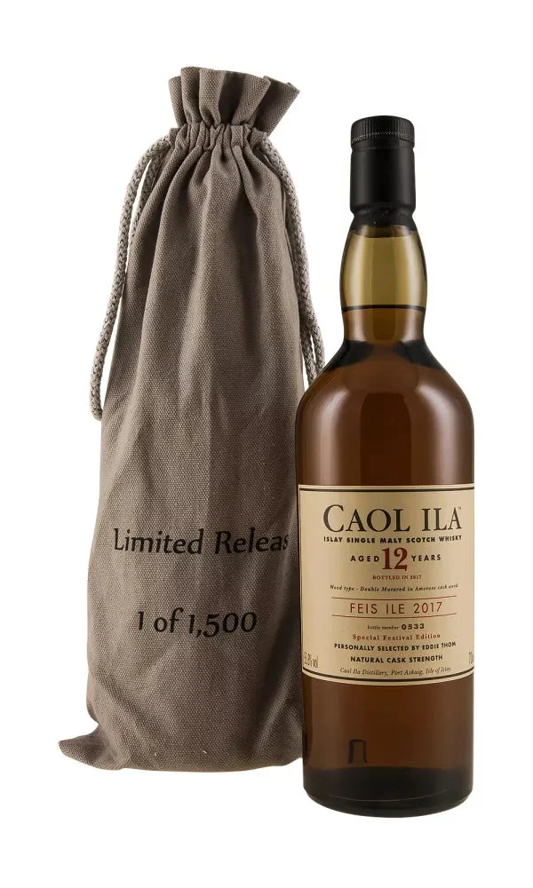 Caol Ila 12 Year Old Feis Ile (Bottled 2017) Single Malt Scotch Whisky | 700ML - Whiskey