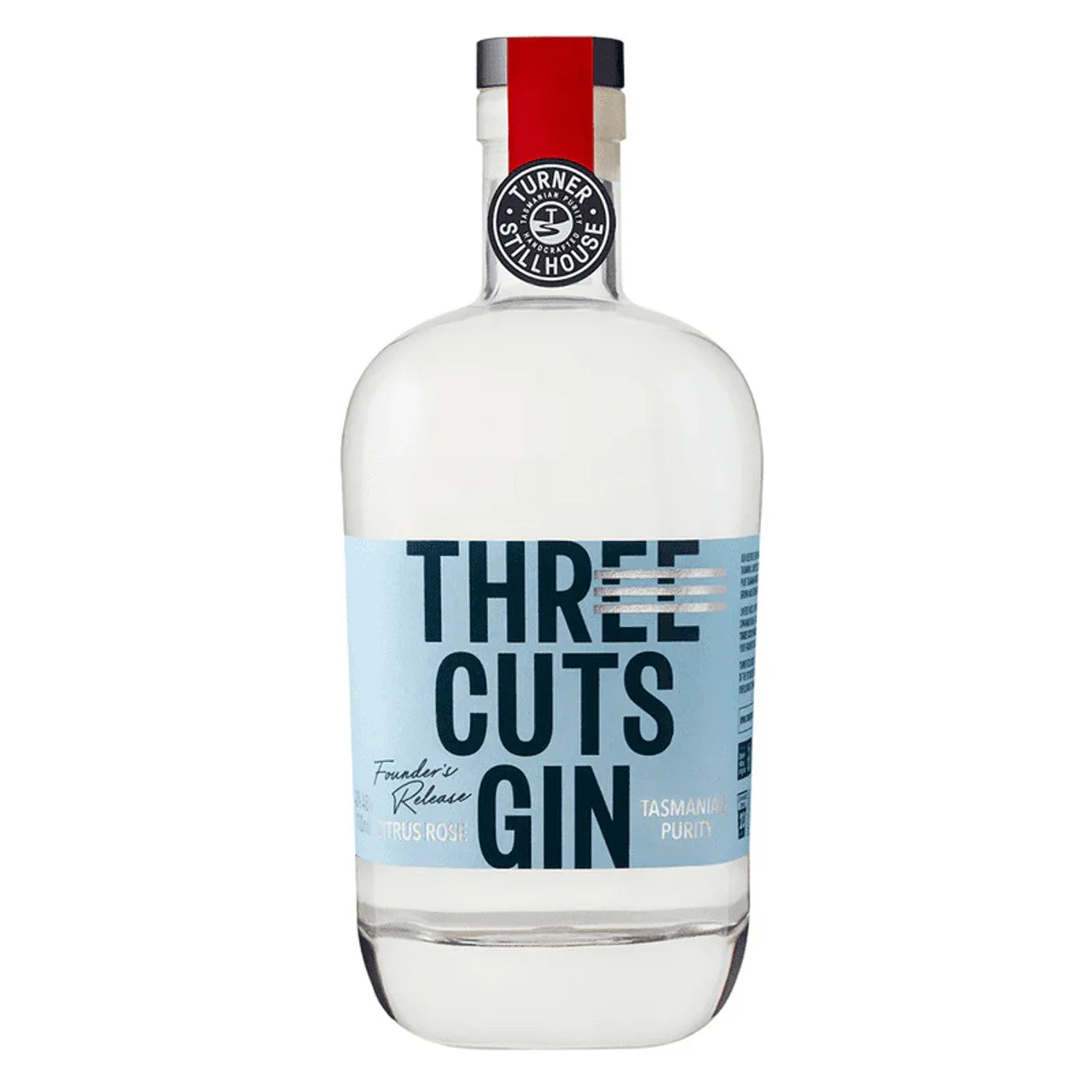 Three Cuts Founders Release Citrus Rose Tasmania Gin