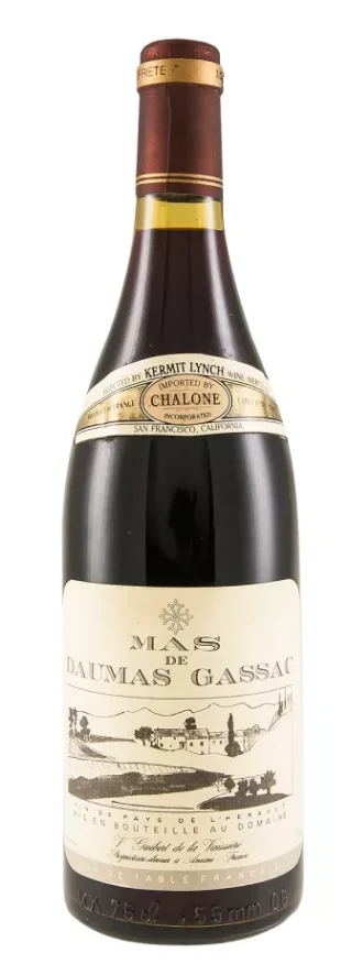 1983 | Mas de Daumas Gassac | IGP Saint-Guilhem-le-Desert Cite d'Aniane