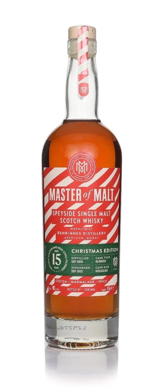 Benrinnes 15 Year Old 2010 - Christmas 2025 Single Malt Scotch Whisky | 700ML
