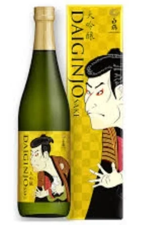 Hakutsuru Gold Ukiyo E Junmai Dai Ginjo Sake | 720ML