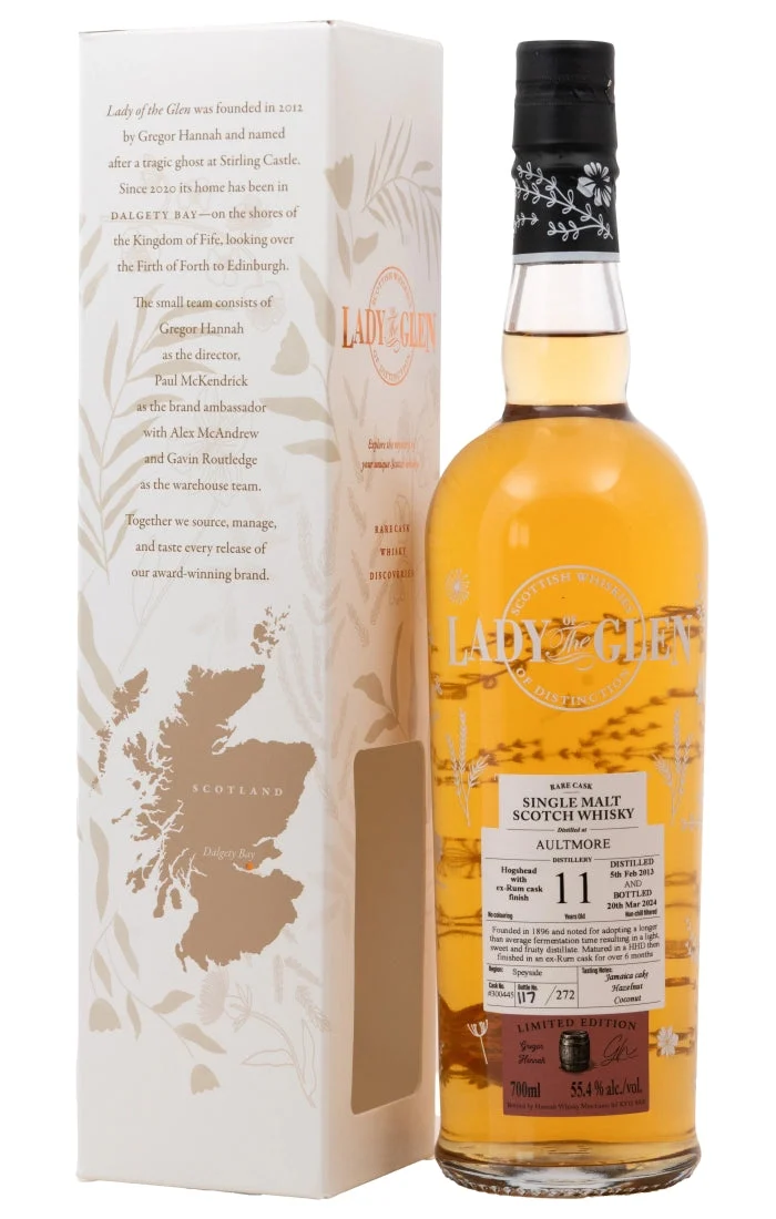 Aultmore 2013 11 Year Old Single Cask #300445 Rum Finish Single Malt Scotch Whisky | 700ML - Whiskey