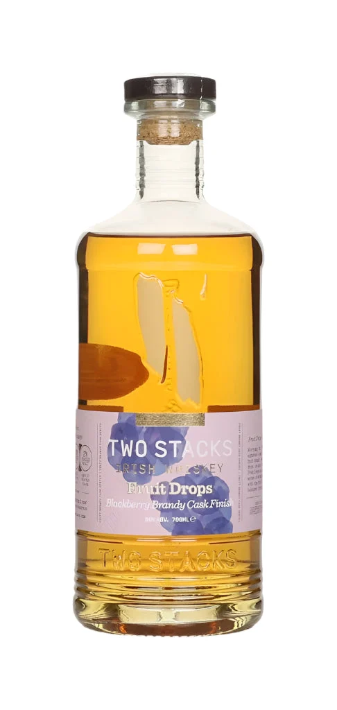 Two Stacks Blackberry Brandy Cask Finish - Fruit Drops Irish Whiskey | 700ML