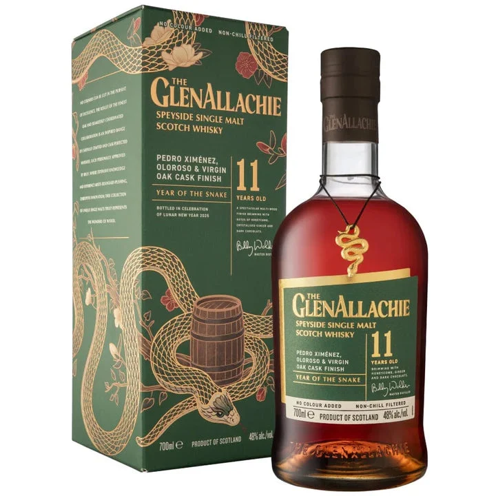 Glenallachie The Year Of The Snake 2025 Edition 11 Year Old Single Malt Scotch Whisky | 700ML - Whiskey