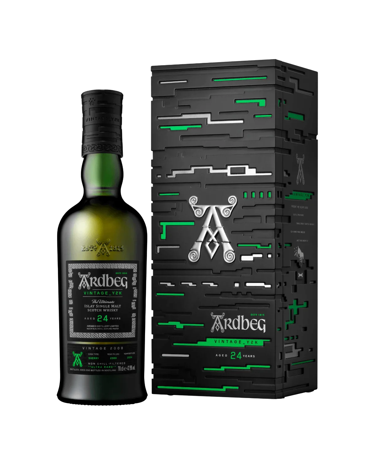 Ardbeg Vintage Y2K 24 Year Old Single Malt Scotch Whisky | 700ML - Whiskey