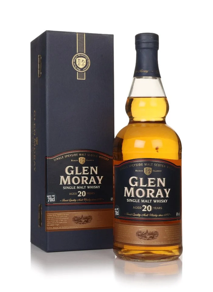 Glen Moray 20 Year Old Single Malt Scotch Whisky | 700ML - Whiskey