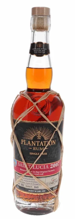 Plantation 2007 Single Cask Saint Lucia 15 Year Old The Nectar | 700ML - Rum