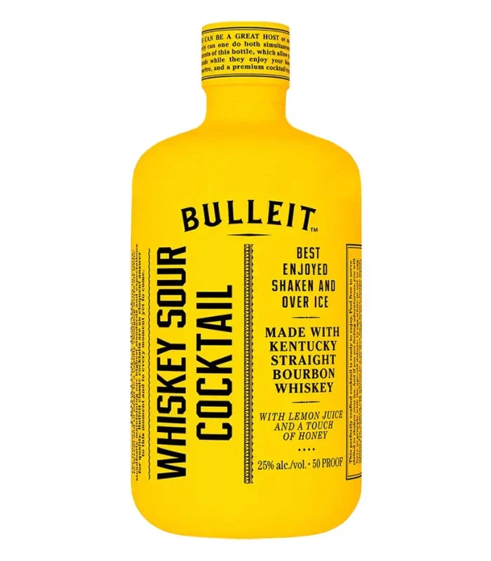 Bulleit Whiskey Sour Cocktail | 375ML - Ready To Drink