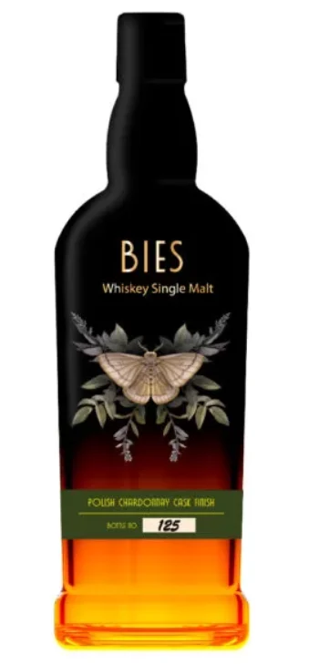 Bies Polish Chardonnay Cask Finish Irish Single Malt Whisky | 700ML - Whiskey