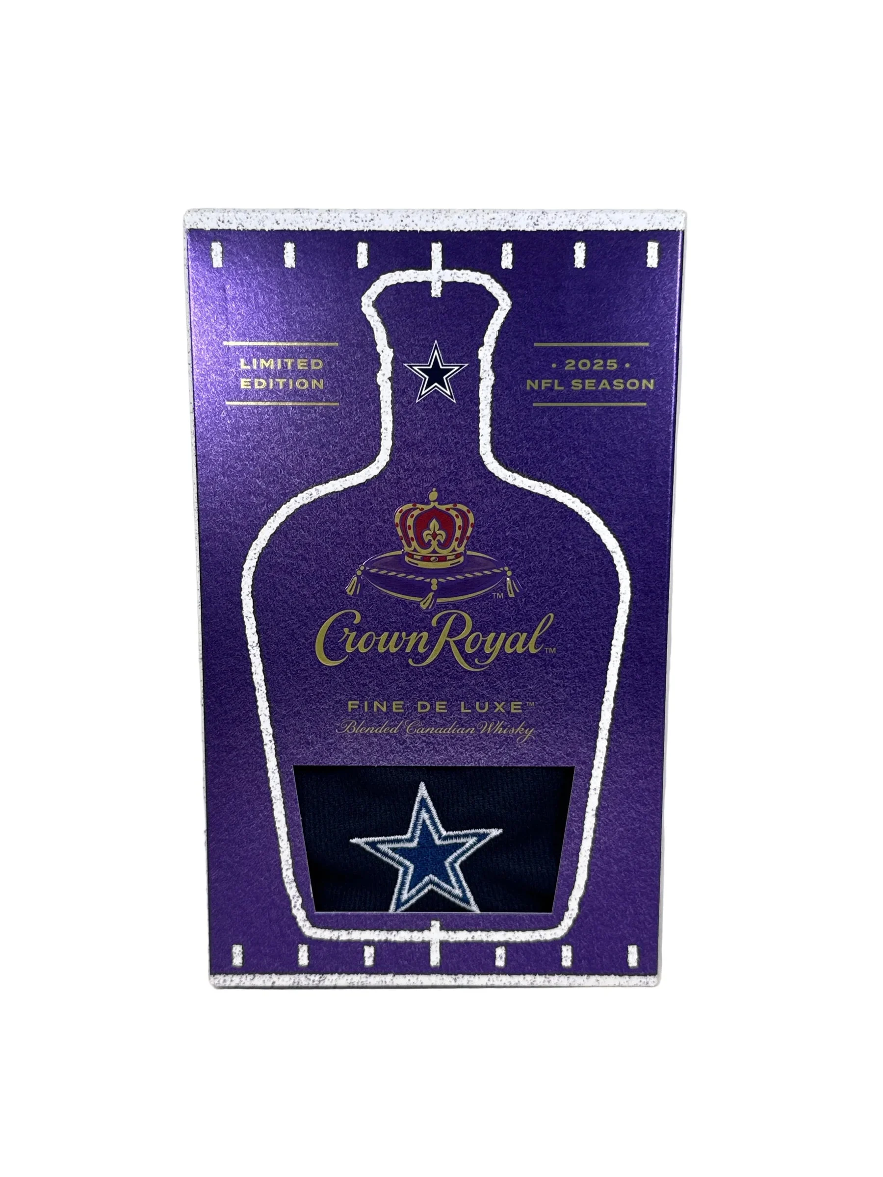 Whisky canadiense mezclado Crown Royal Dallas Cowboys Edition
