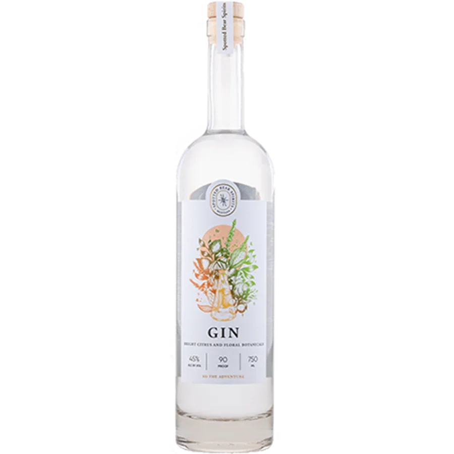 Spotted Bear Spirits Bright Citrus and Floral Botanicals Gin