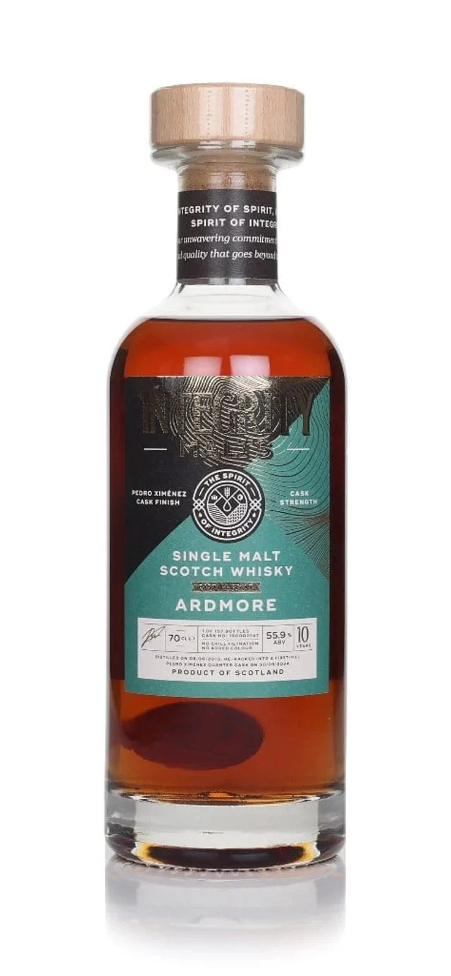 Ardmore 10 Year Old 2015 - Pedro Ximénez Finish (Integrity Malts) Single Malt Scotch Whisky | 700ML