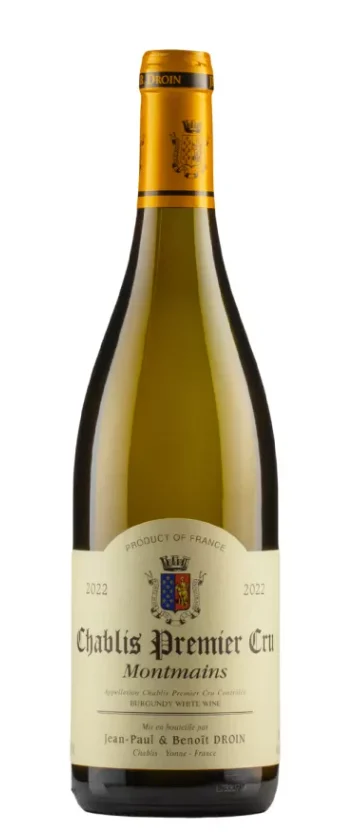 2022 | Jean Paul & Benoît Droin | Chablis Montmains - Wine