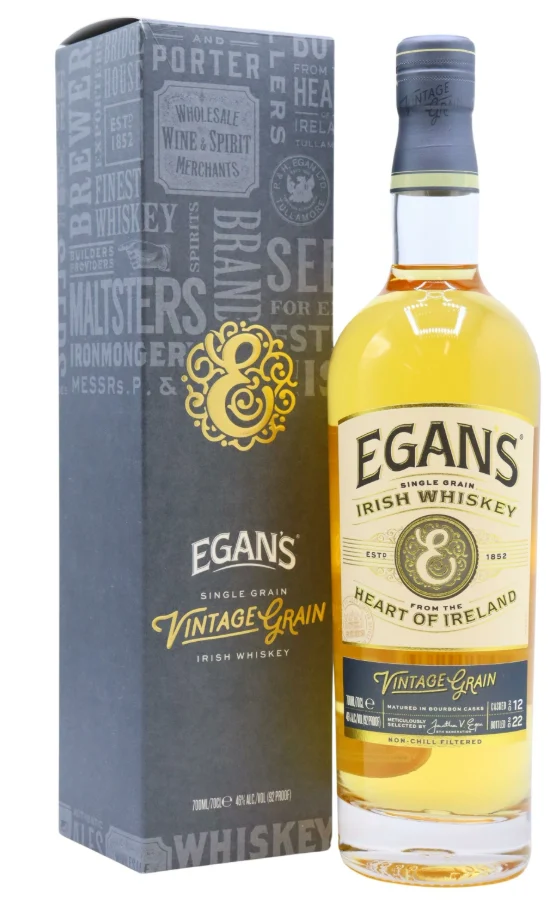 Egan's Vintage 10 Year Old 2012 Vintage Grain Irish Whiskey | 700ML