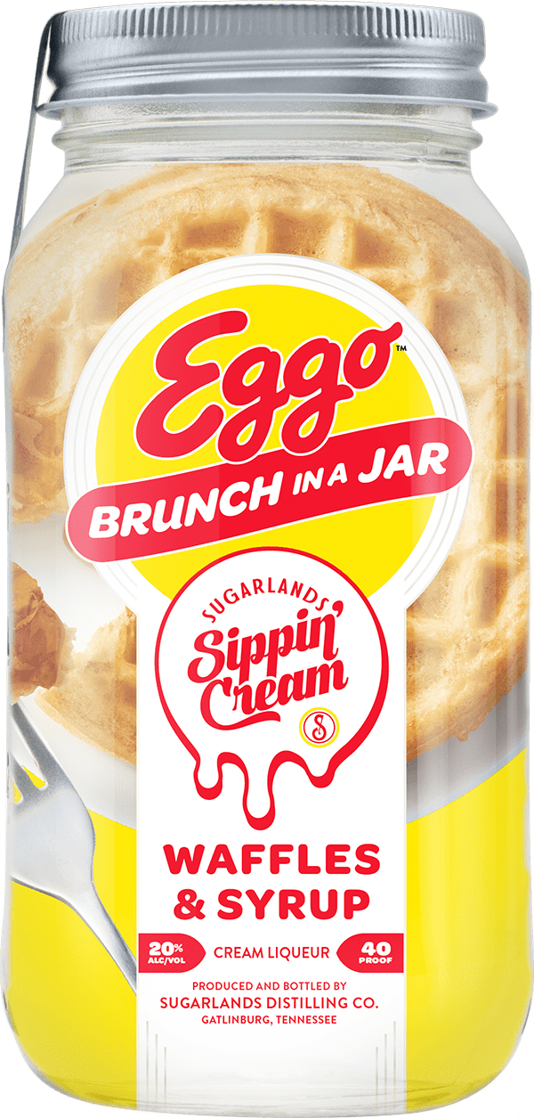 Sugarlands Eggo™ Brunch in a Jar Waffles and Syrup Sippin’ Cream - Liqueur