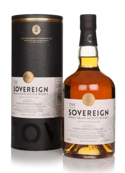 North British 60 Year Old 1962 Cask #19743 The Sovereign Hunter Laing Single Grain Scotch Whisky | 700ML - Whiskey