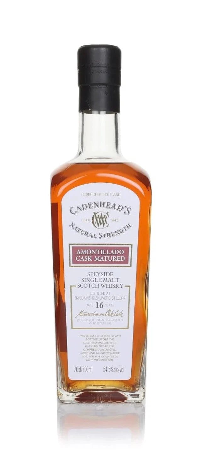 Dailuaine 16 Year Old 2009 - Cadenhead's Natural Strength Single Malt Scotch Whisky | 700ML
