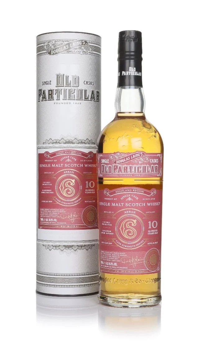 Arran 10 Year Old 2014 Peated Cask Strength - Old Particular (Douglas Laing) Single Malt Scotch Whisky | 700ML