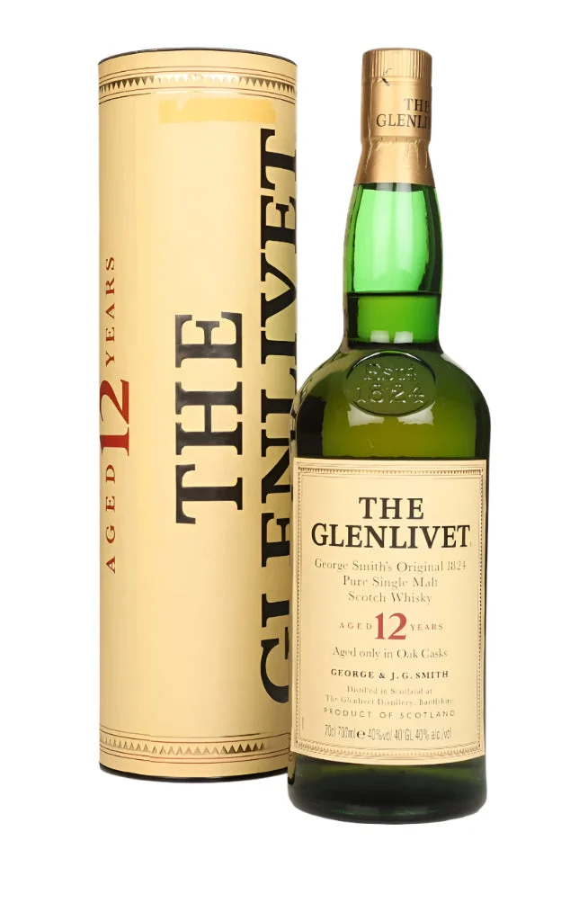The Glenlivet 12 Year Old Single Malt Scotch Whisky - Pre 2004 | 700ML