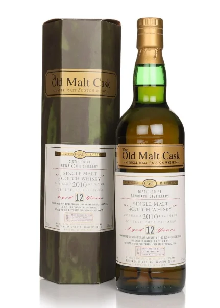 Benriach 12 Year Old 2010 Old Malt Cask 25th Anniversary Hunter Laing Single Malt Scotch Whisky | 700ML - Whiskey
