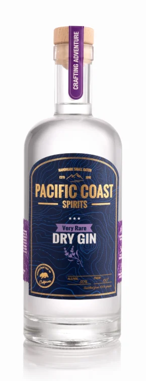 Pacific Coast Spirits Very Rare Dry Gin