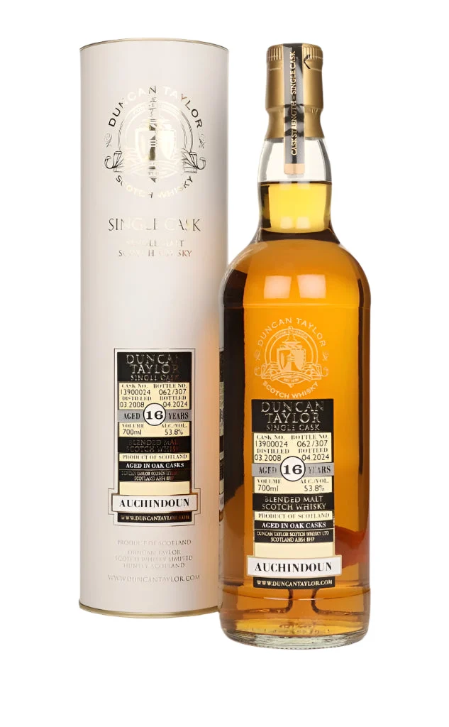 Auchindoun 16 Year Old 2008 Cask #13900024 - Single Cask (Duncan Taylor) Blended Scotch Whisky | 700ML