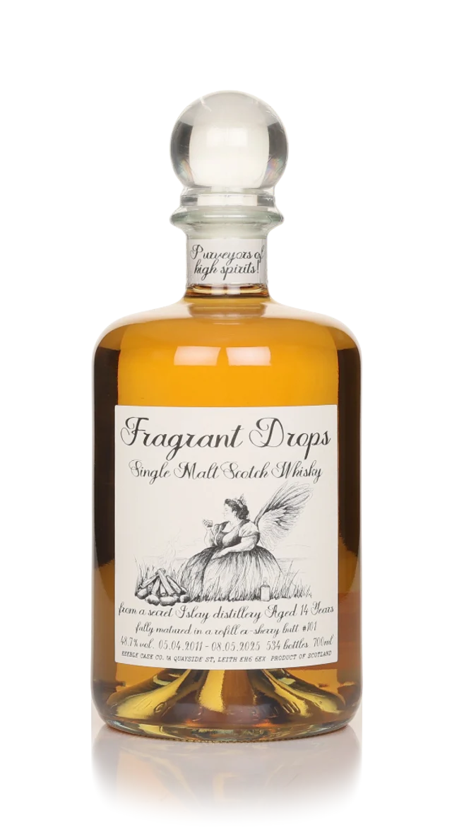 Secret Islay 14 Year Old 2011 Refill Sherry Butt Cask #101 - Fragrant Drops (Keeble Cask Company) Single Malt Scotch Whisky | 700ML