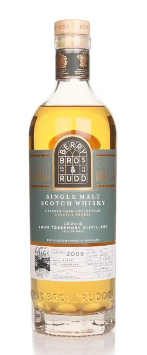 Ledaig 15 Year Old 2009 Cask #700324 Coasts & Shores Berry Bros. & Rudd Single Malt Scotch Whisky | 700ML - Whiskey