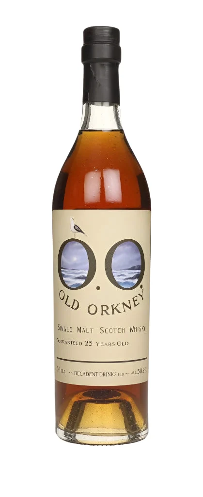Old Orkney 25 Year Old 1999 (Decadent Drinks) Single Malt Scotch Whisky | 700ML - Whiskey