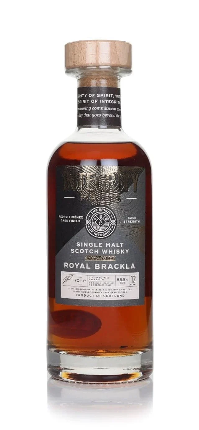Royal Brackla 12 Year Old 2013 - Pedro Ximénez Finish (Integrity Malts) Single Malt Scotch Whisky | 700ML