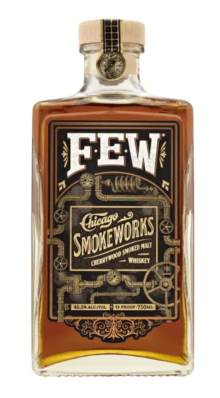 FEW Chicago Smokeworks Cherrywood Smoked Malt Whiskey