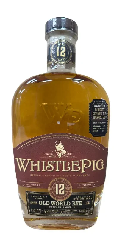 WhistlePig 12 Year Old - All Ryes Are Equal But Some Ryes Are More Equal Than Others - Single Barrel World Rye Whiskey