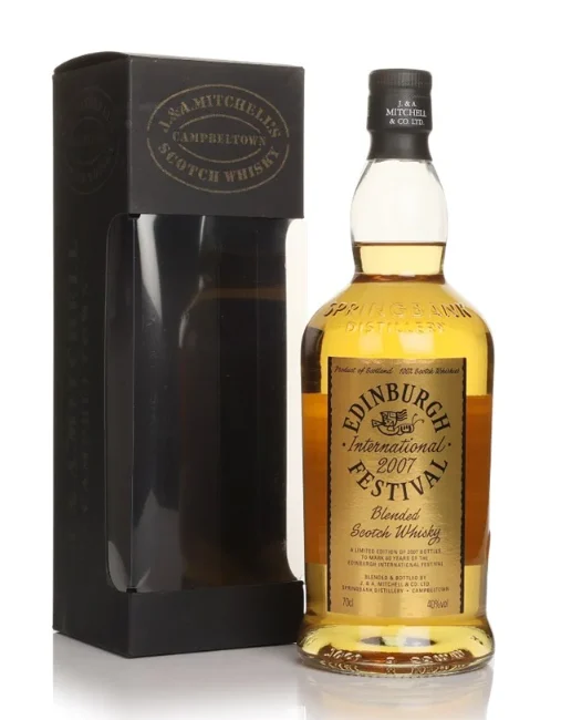 Springbank Edinburgh International Festival 2007 Blended Scotch Whisky | 700ML - Whiskey