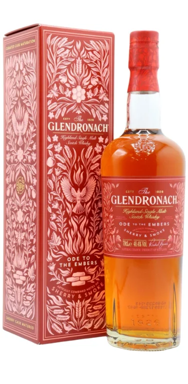 Glendronach Masters Anthology Collection Ode To The Embers Single Malt Scotch Whisky | 700ML - Whiskey