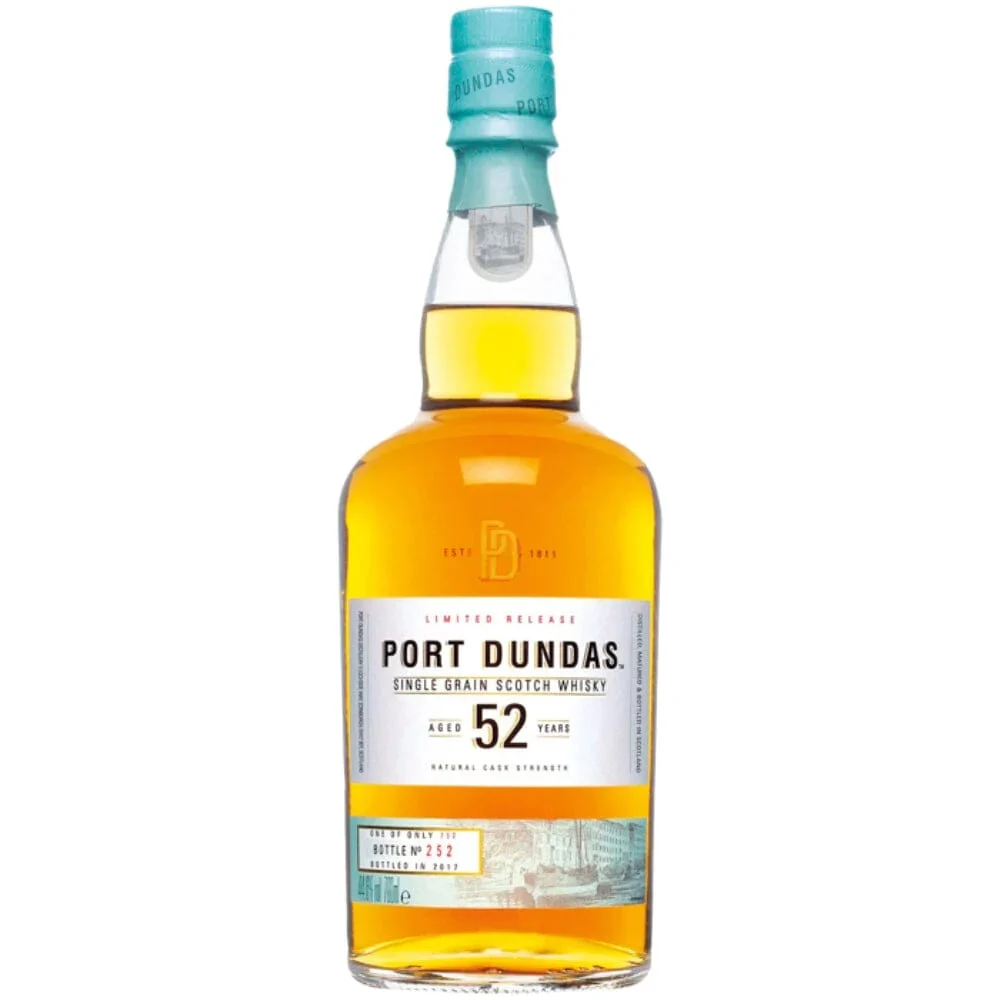 Port Dundas 52 Year Old Single Grain Scotch Whisky - Whiskey