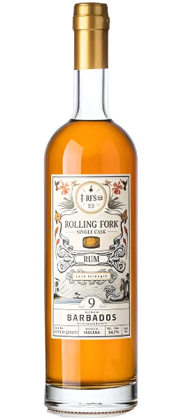 Rolling Fork Single Cask Barbados 9 Year Old Rum