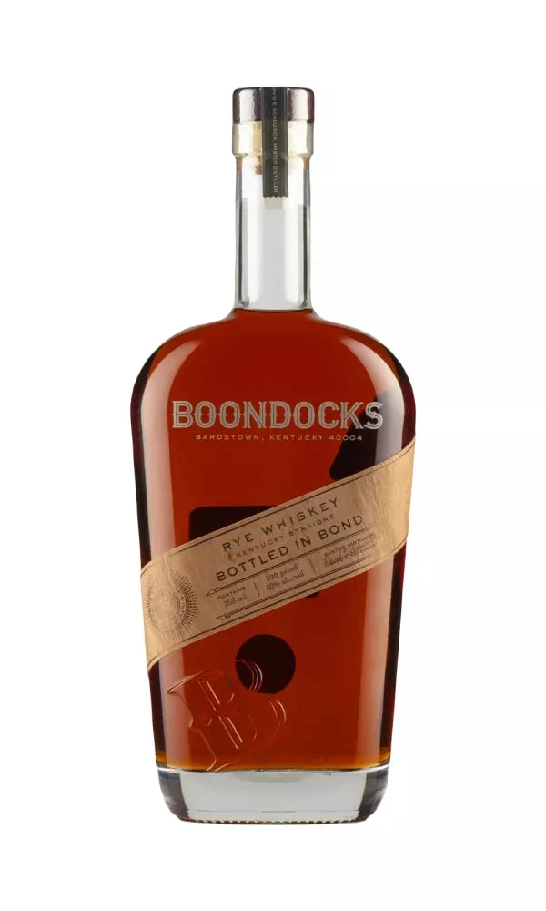 Boondocks 4 Year Old Bottled in Bond Kentucky Straight Rye Whiskey