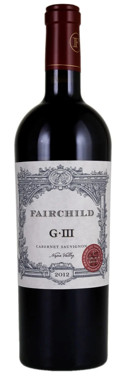 2012 | Fairchild Estate | G III Cabernet Sauvignon - Wine